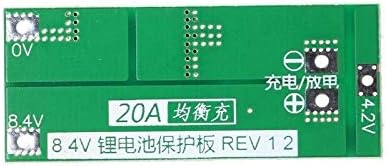 2S 20A 7.4V 8.4V 18650 Lithium battery protection board BMS board balance