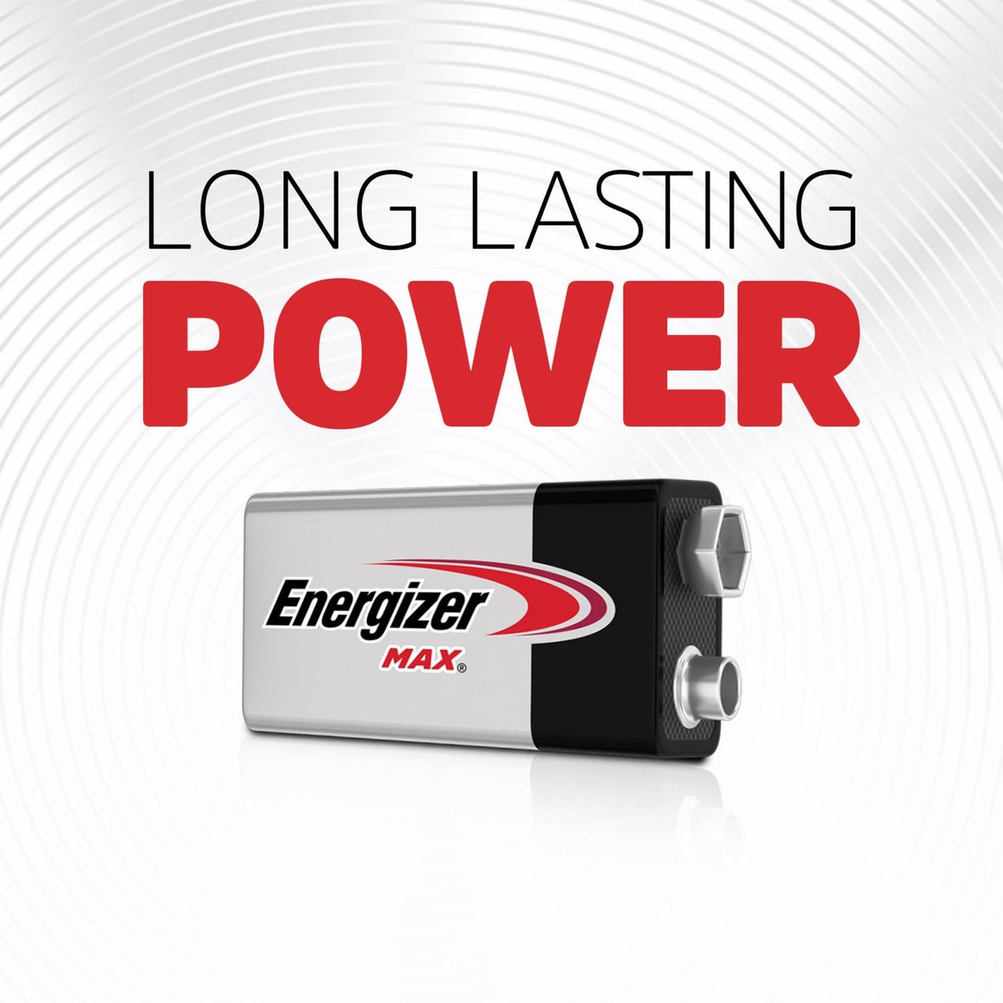Energizer Max 9V Battery, 9 V, 1 Pcs