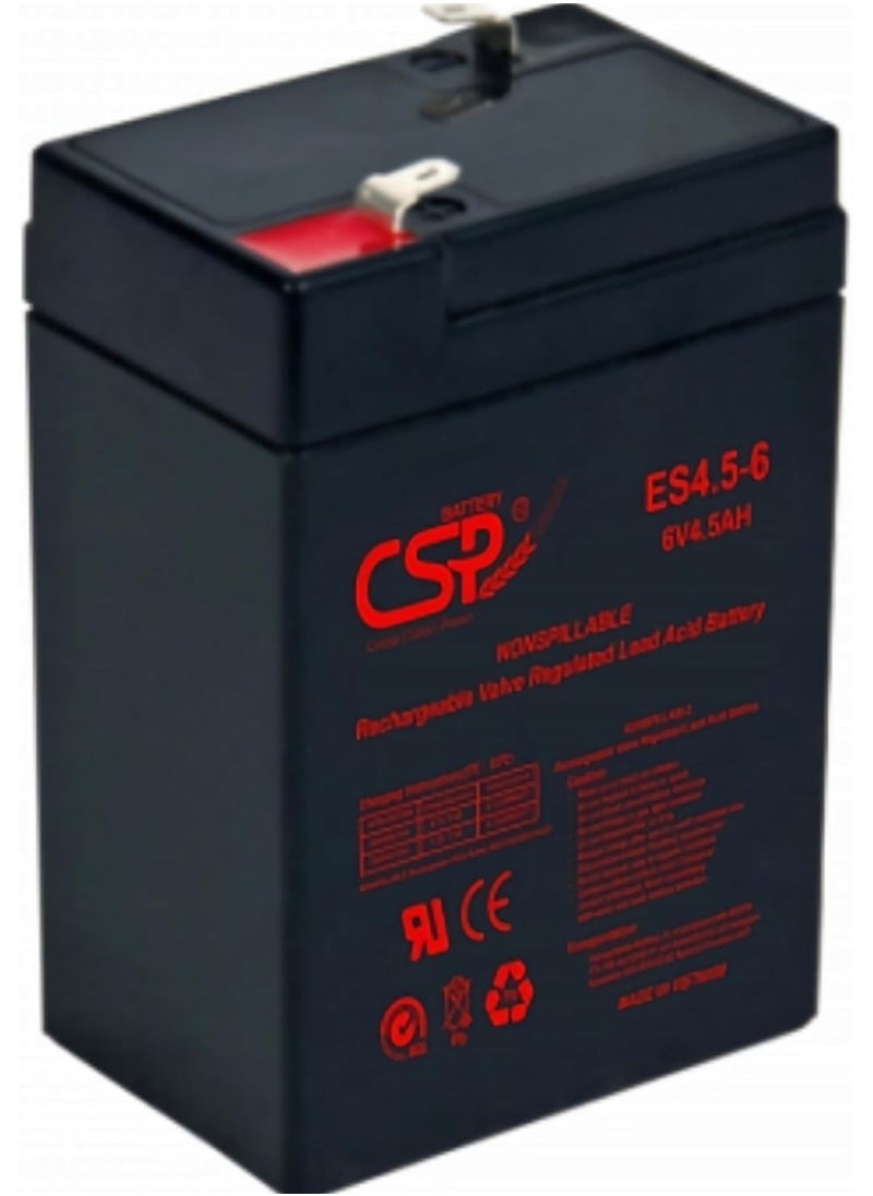 CSP Heavy Duty Battery 6V 4.5Ah