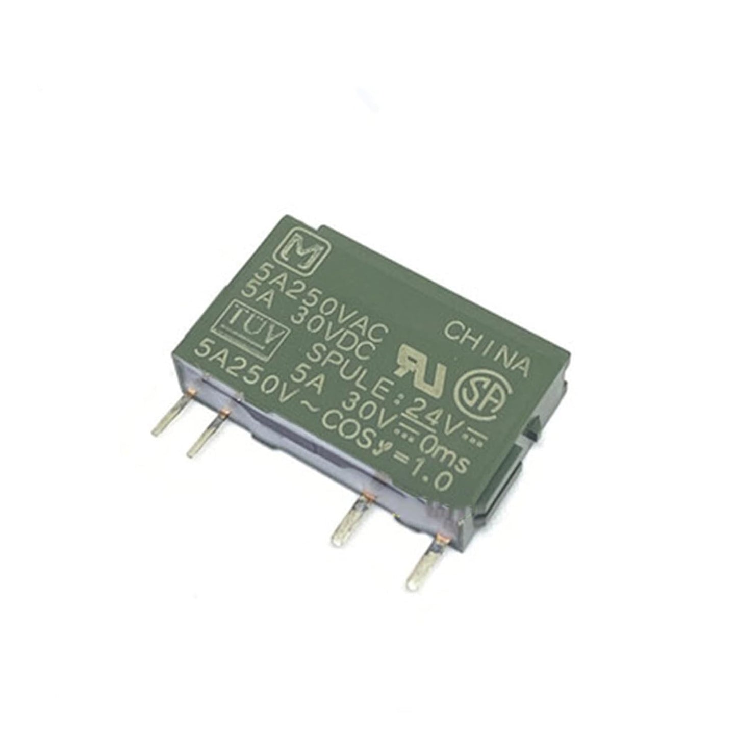 PA1a-5V 12V Power Relay 5A 5VDC 12VDC 4Pins