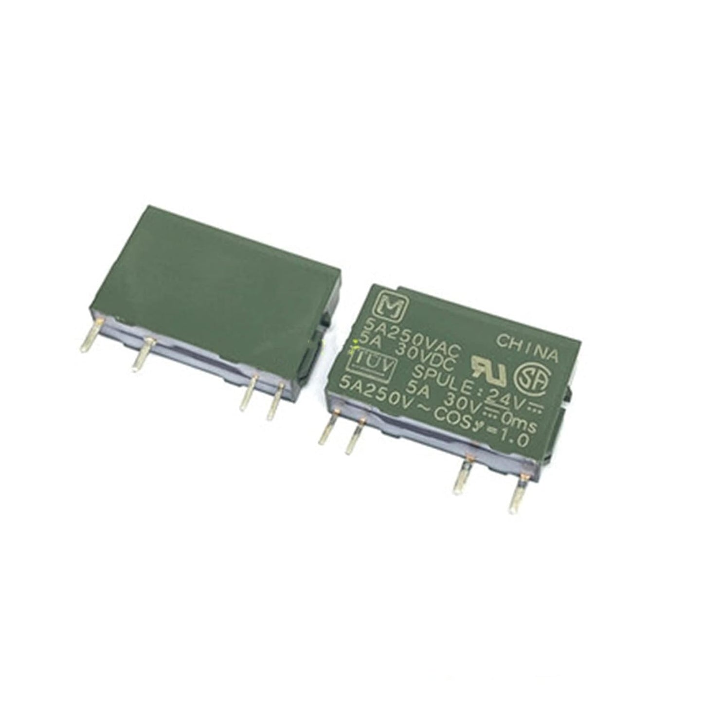 PA1a-5V 12V Power Relay 5A 5VDC 12VDC 4Pins