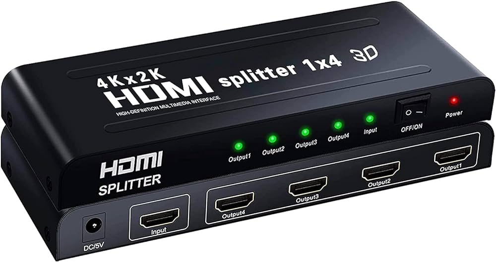 HDMI SPLITTER 1X4 3D VIDEO FORMAT