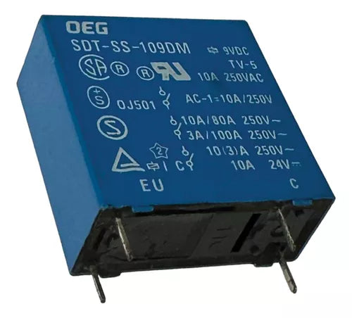 SDT-SS-109DM 9VDC Power Relay 4pin