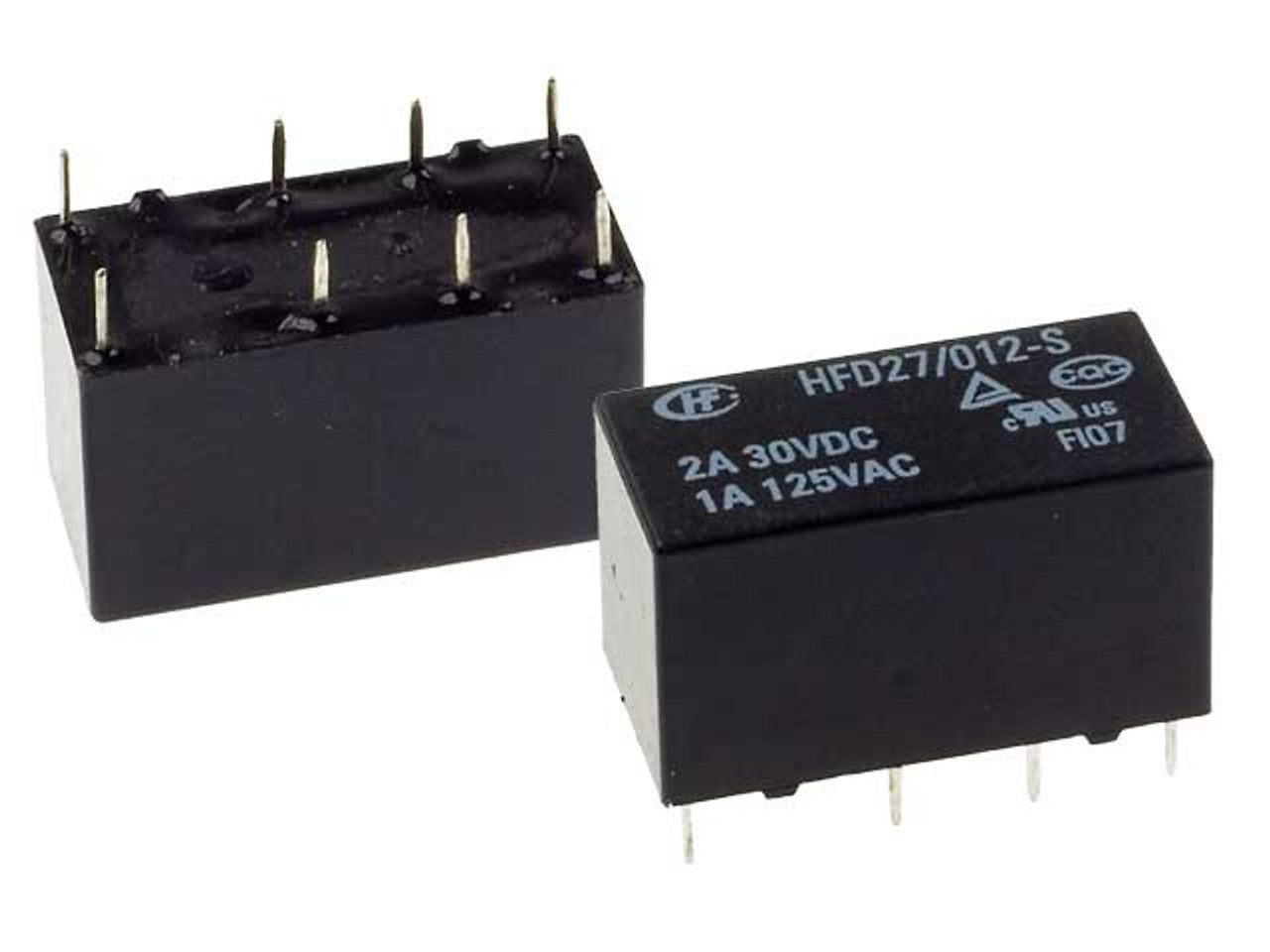 Power Relays HFD27/005-S 5VDC 8PIN