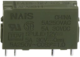 PA1a-5V 12V Power Relay 5A 5VDC 12VDC 4Pins