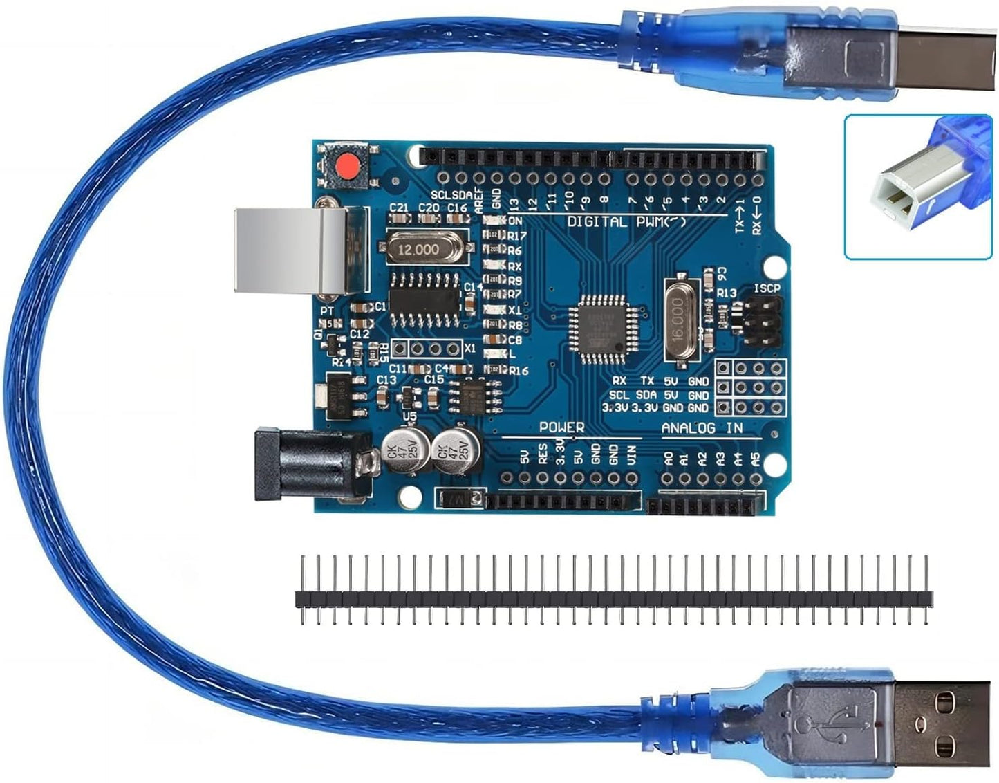 مجلس تطوير Arduino Uno R3