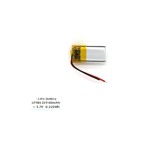 LiPo Batteries 60mAh∼3800mAh