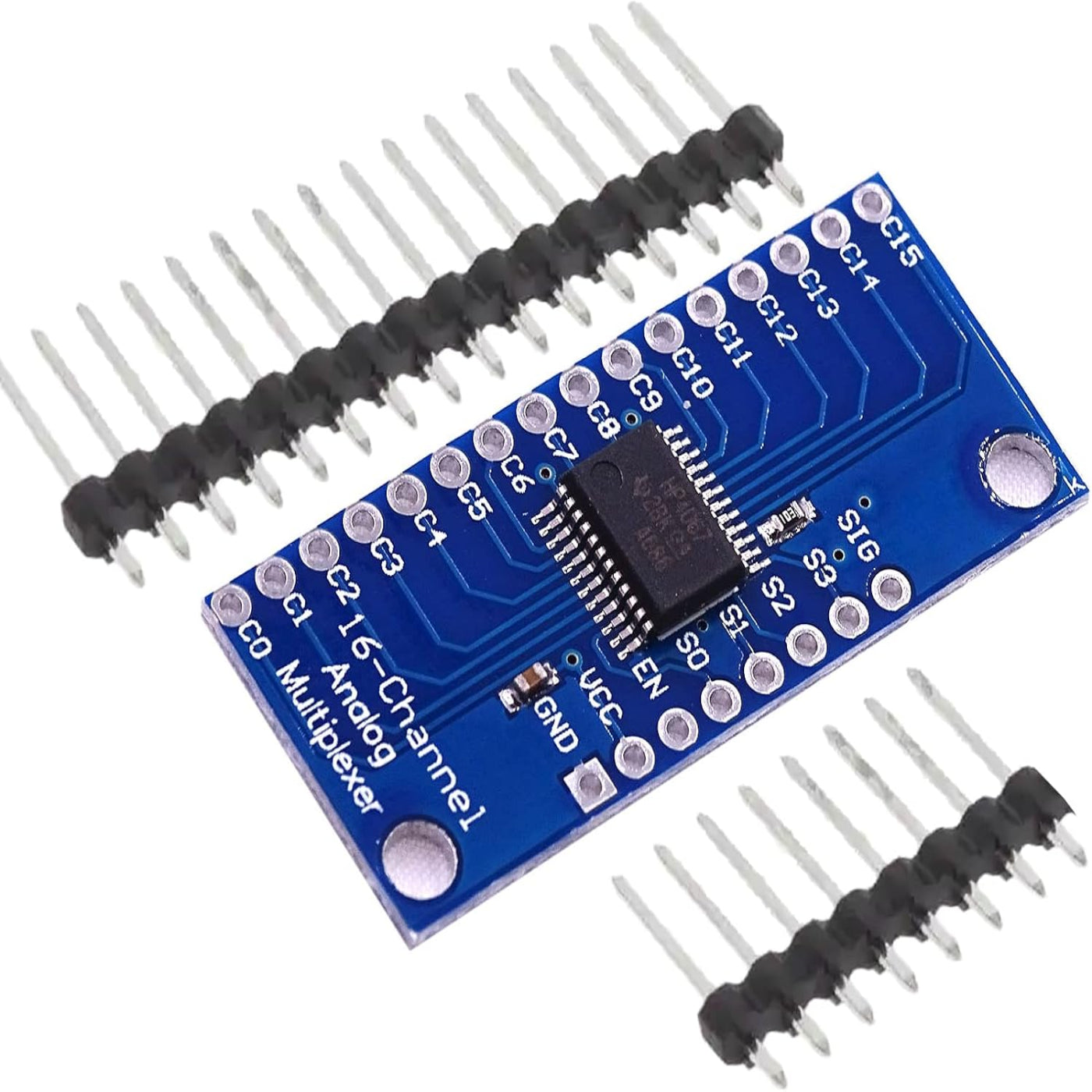 CD74HC4067 16 CHANNEL ANALOG DIGITAL MULTIPLEXER BREAKOUT BOARD MODULE ...