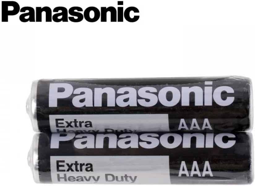 Panasonic Extra Heavy Duty AAA Battery (60 Pcs)