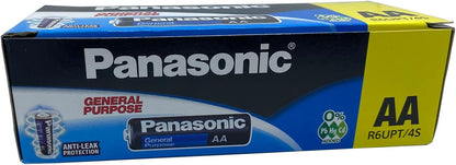 Panasonic General Purpose AA Battery (60 Pieces)