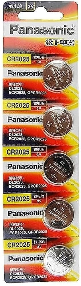 Panasonic CR-2025 Lithium Button Battery