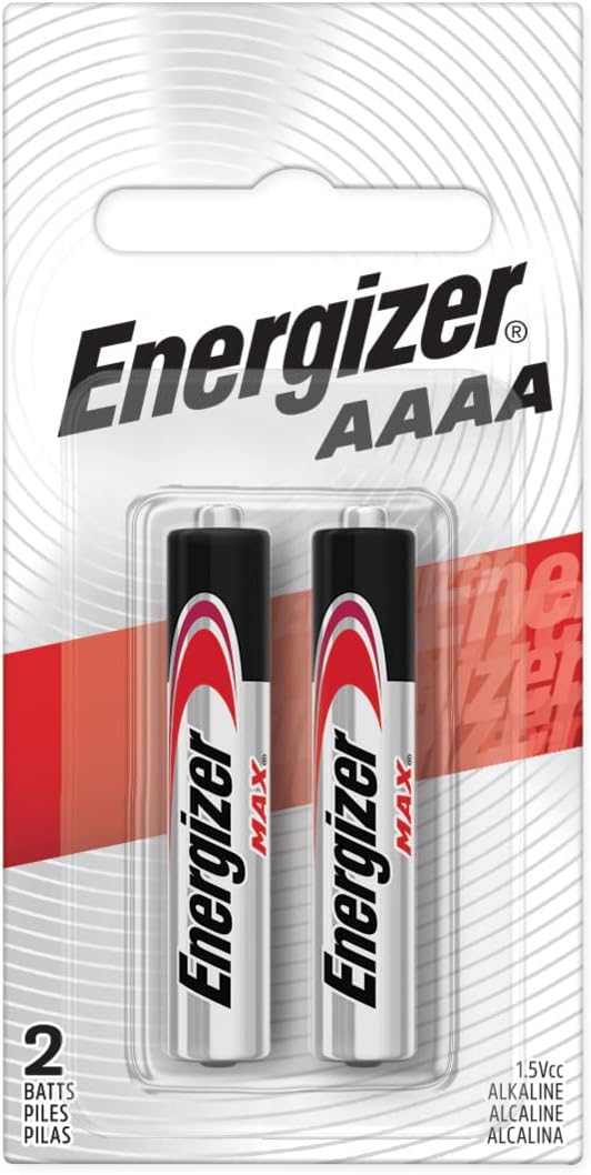 2-Piece AAAA Alkaline Battery Set