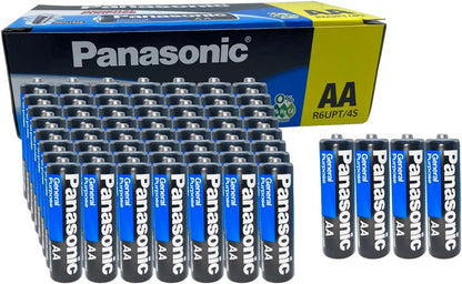 Panasonic General Purpose AA Battery (60 Pieces)