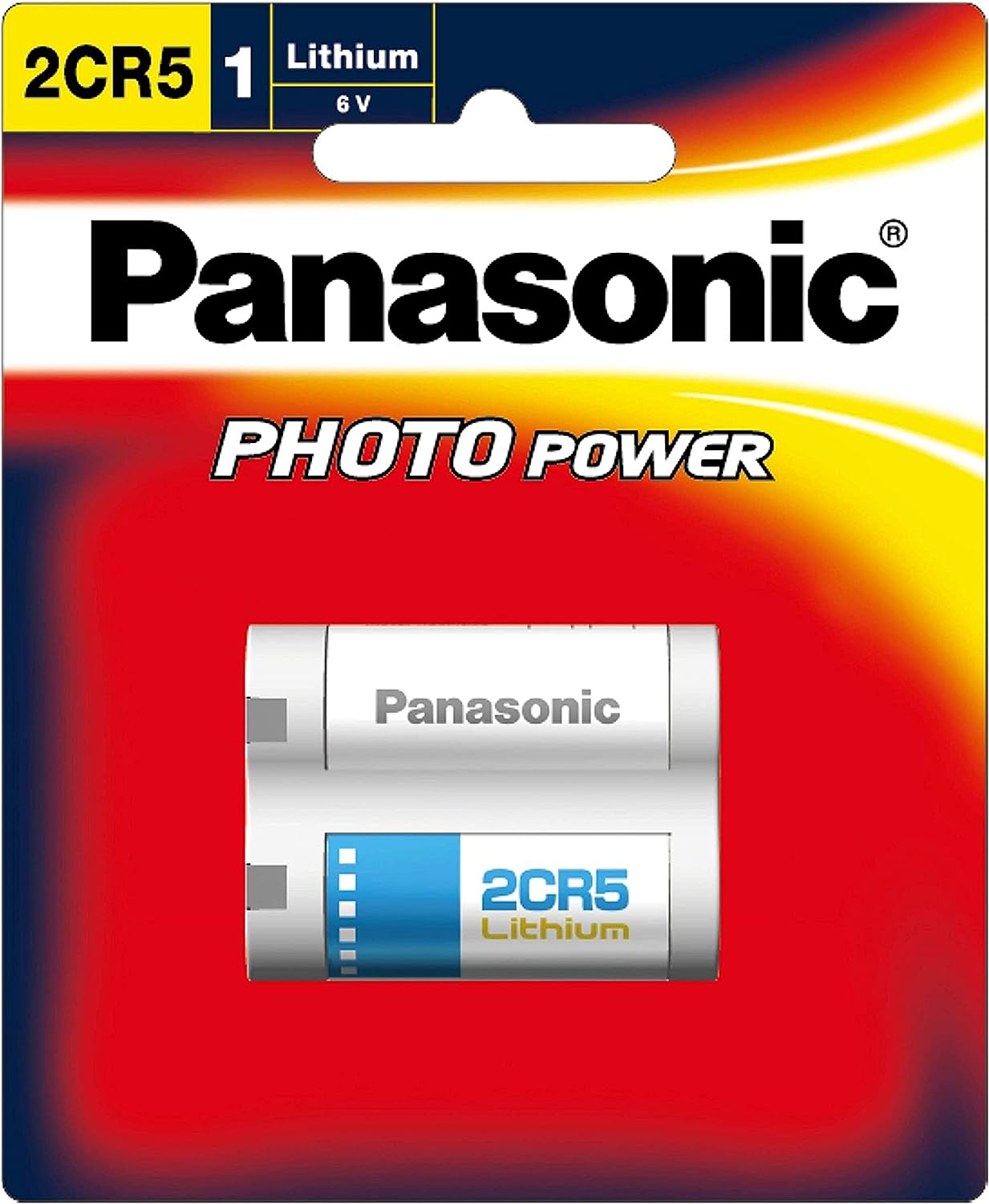 Panasonic 2CR5 Lithium Battery 6V