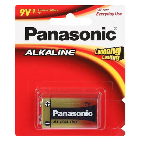 Panasonic - Alkaline Battery 9V
