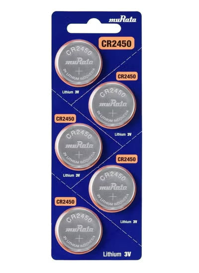 muRATA 3v Lithium Batteries (CR1632, CR2430, CR2450)