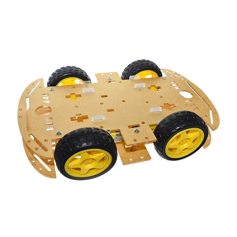 Arduino Robot 4WD Cars RC Remote Control Bluetooth Robotics Learning Kit Educational Stem Toys DIY enthusiasts (Arduino is not included)