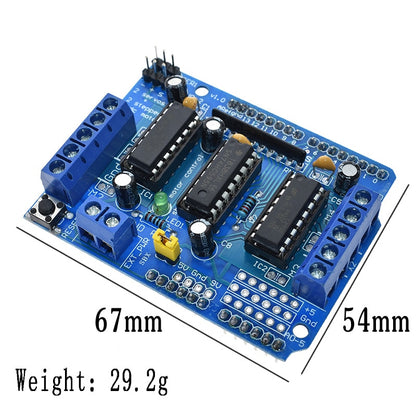 L293D محرك التحكم في محرك الدرع المحرك لوحة التوسع لدرع Arduino Motor Shield