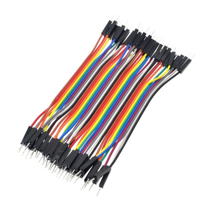 40pcs/lot 10cm 2.54mm 1pin cable dupont cable for Arduino