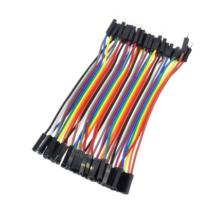 40pcs/lot 10cm 2.54mm 1pin cable dupont cable for Arduino