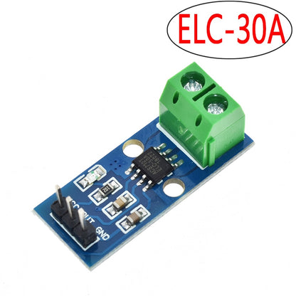 ACS712 5A 20A 30A Range Hall Current Sensor Module ACS712 Module For Arduino