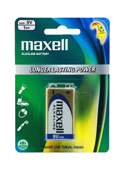Alkaline 9V Battery Multicolour