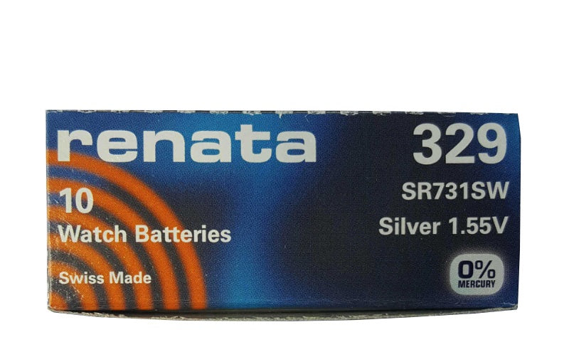 Renata Batteries Silver Oxide 1.55V – Pack of 10