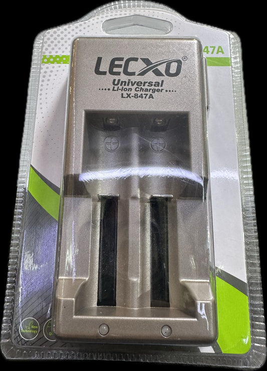 LECXO LX-847A Universal Charger  for all Rechargeable Batteries and Fast, Efficient Charging System