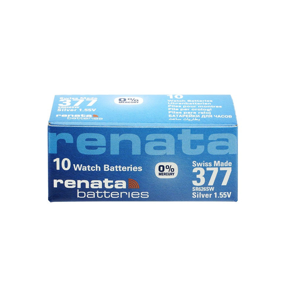 Renata Batteries Silver Oxide 1.55V – Pack of 10