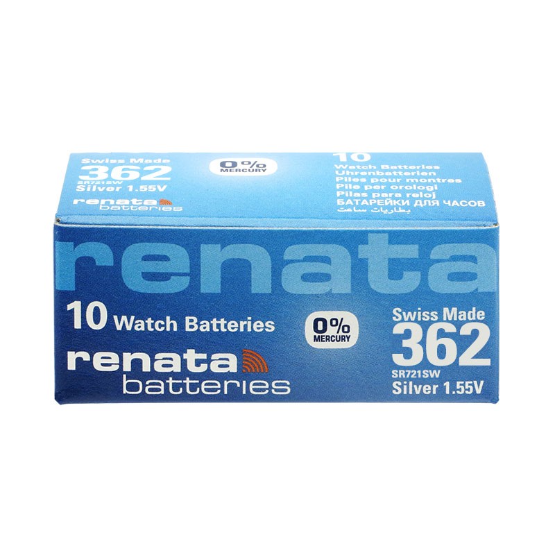 Renata Batteries Silver Oxide 1.55V – Pack of 10