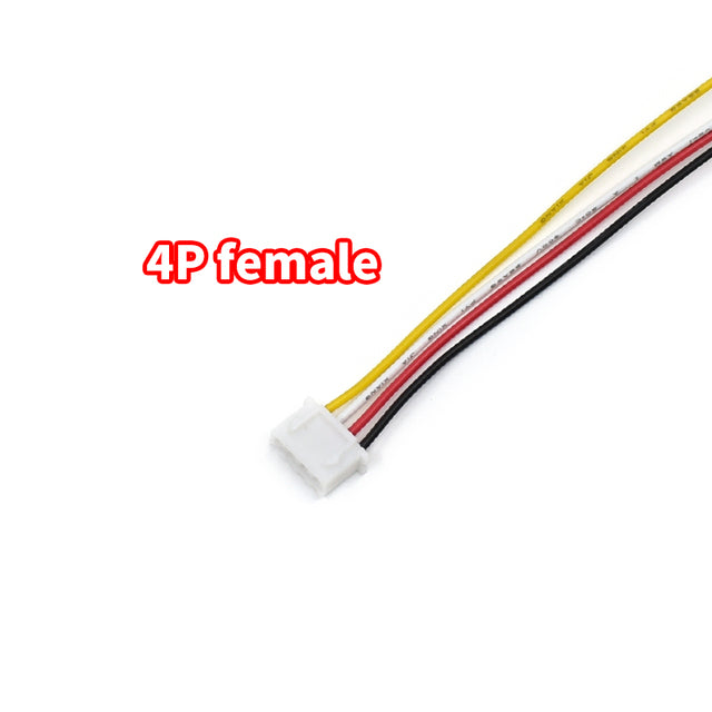 XH2.54 2/3/4/5/6 Pin Pitch 2.54mm Wire Cable Connector XH Plug Male & Female Battery Charging Cable 200MM Length 26AWG