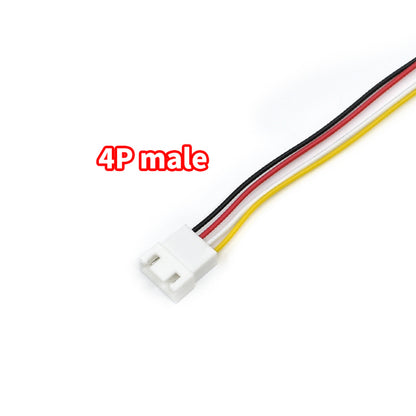 XH2.54 2/3/4/5/6 Pin Pitch 2.54mm Wire Cable Connector XH Plug Male & Female Battery Charging Cable 200MM Length 26AWG