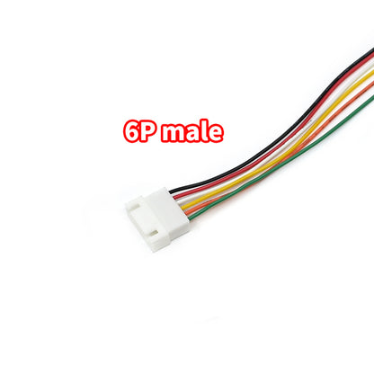 XH2.54 2/3/4/5/6 Pin Pitch 2.54mm Wire Cable Connector XH Plug Male & Female Battery Charging Cable 200MM Length 26AWG